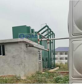 另一套100噸/時一體化凈水設備在某企業的生產生活用水中投入使用！